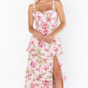 Show me your MuMu Lady Corset Dress - Garden Romantic